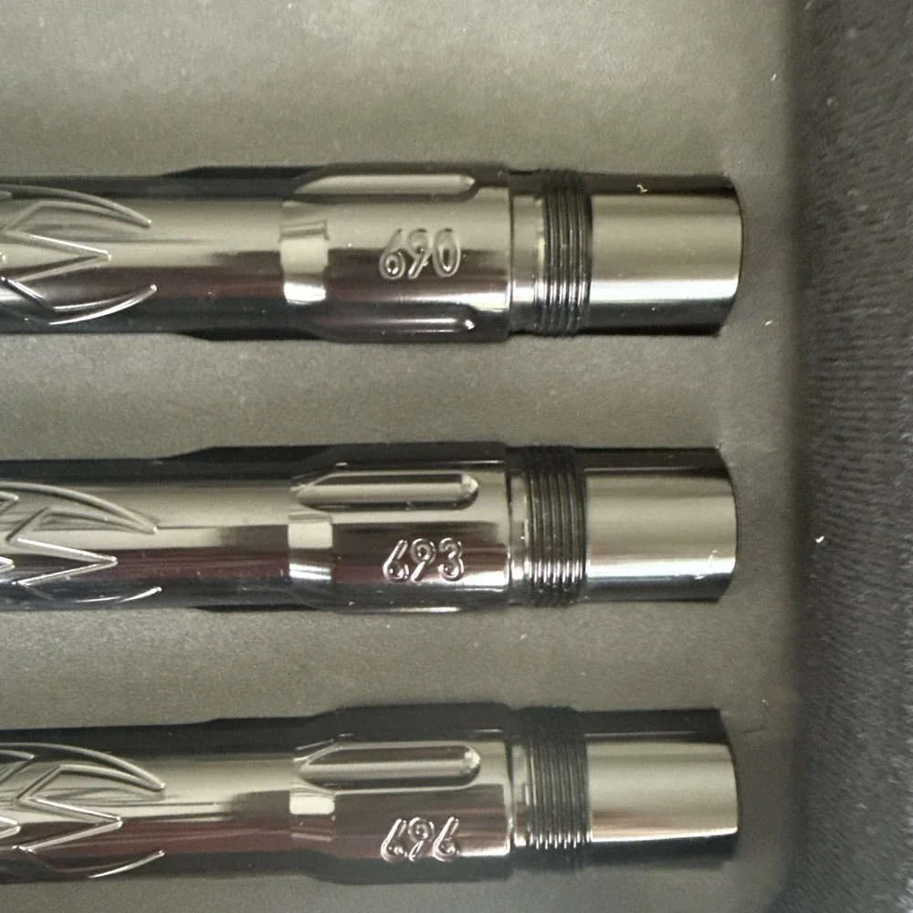 Empire Autococker Master Barrel Kit In Gloss Black. 7 Pieces And Case